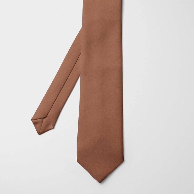 SEVENHEAD Store Solid Color Ties 3.15 Inch (8CM) for Men Pure Color Satin Neckties Formal Mens Ties Wedding Businesss - Image 3